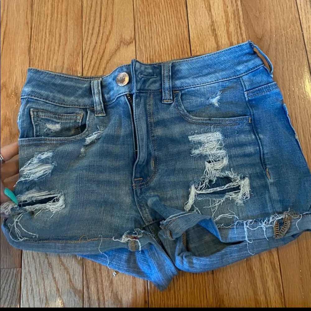Jean shorts